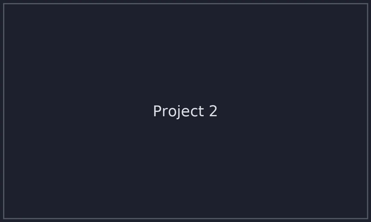 Project 2 screenshot